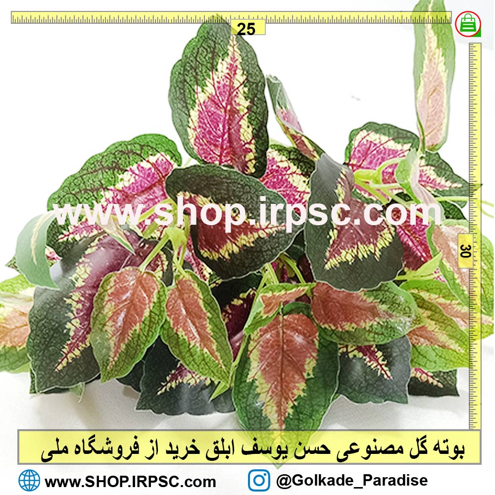 بوته گل مصنوعی حسن یوسف | گیاه مصنوعی حسن یوسف